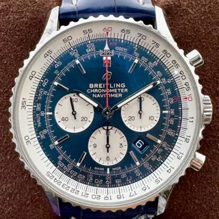 Breitling Navitimer AB0127211C1P2 46mm Stainless steel Blue