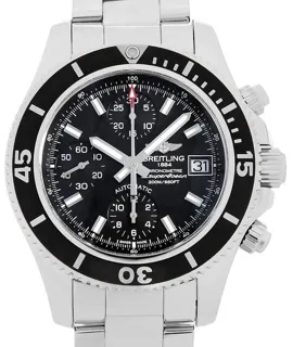 Breitling Superocean A108B93PSS 42mm Stainless steel Black