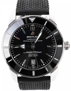 Breitling Superocean Heritage AB2020121B1S1 46mm Stainless steel Black