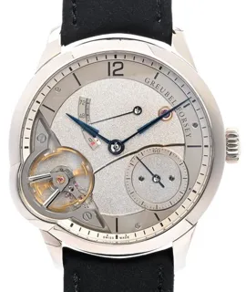 Greubel Forsey P00184 43.5mm White gold Gray