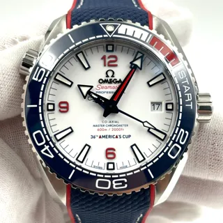 Omega Seamaster Planet Ocean 215.32.43.21.04.001 43.5mm Stainless steel White