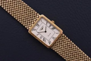 Longines 9ct Gold White