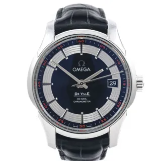 Omega De Ville 431.33.41.21.01.001 41mm Stainless steel Black