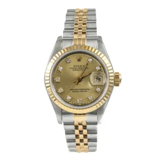 Rolex Datejust 69173G 26mm Stainless steel and 18k yellow gold Golden