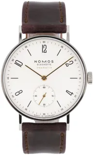 NOMOS Tangente 192/7231 38.5mm Stainless steel White