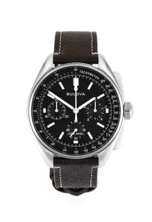 Bulova Lunar Pilot 96A299 Stainless steel Black