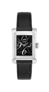 Oris Rectangular 01 561 7621 4964-07 5 16 75 Stainless steel Black