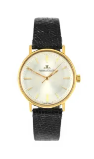 Jaeger-LeCoultre 34mm 18k yellow gold Silver