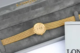 Longines Présence Yellow gold Champagne