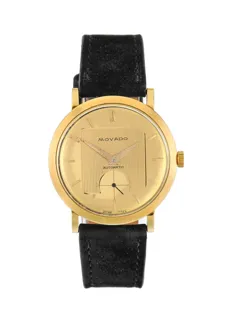 Movado Kingmatic 8463 34mm 18k yellow gold Golden