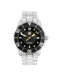 TAG Heuer Aquaracer WAB1110 39mm Stainless steel Black