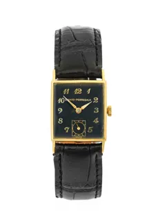 Girard-Perregaux 22mm 14k yellow gold Black