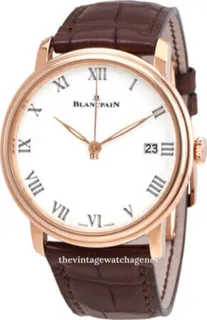 Blancpain Villeret 6630-3631-55B Red gold White