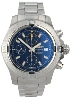 Breitling Avenger A13371 45mm Stainless steel Blue