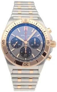 Breitling Chronomat UB0134 42mm Rose gold and Stainless steel Gray