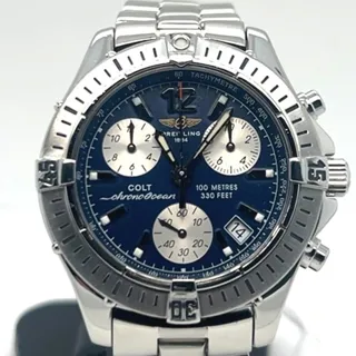 Breitling Colt A53350 38mm Stainless steel Blue