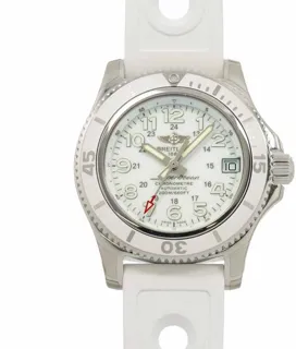 Breitling superoc A17312D2/A775 36mm Stainless steel White