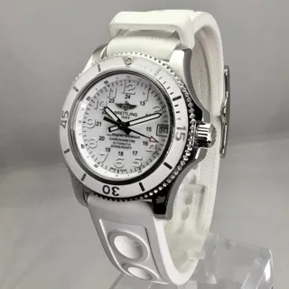 Breitling superoc A17312D2/A775 36mm Stainless steel White