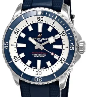 Breitling Superocean A17375E71C1S1 42mm Stainless steel Blue