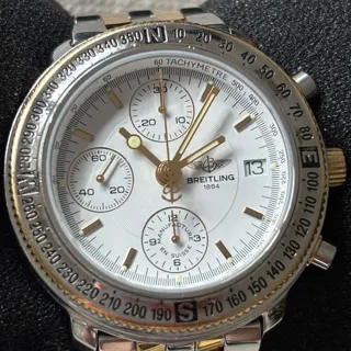 Breitling Windrider D20405 40mm Yellow gold and Stainless steel White