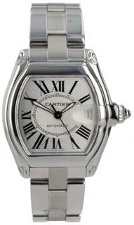 Cartier Roadster 2510 37mm Stainless steel Silver