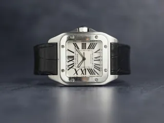 Cartier Santos 100 XL 2656 Stainless steel Silver