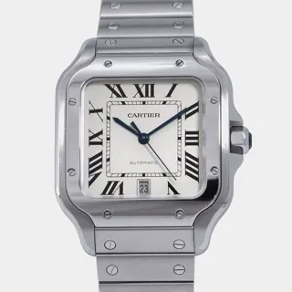 Cartier Santos de Cartier WSSA0018 Stainless steel Silver