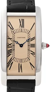 Cartier Tank Cintrée WGTA0193 Platinum Silver