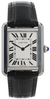 Cartier Tank Solo 3170 Stainless steel Silver