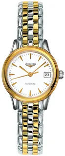 Longines Flagship L4.274.3.22.7 26mm Stainless steel White