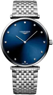 Longines La Grande Classique L4.866.4.97.C Stainless steel Blue