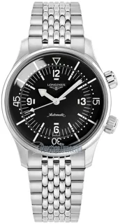 Longines Legend Diver L3.764.4.50.7 Stainless steel Black