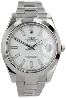 Rolex Datejust II 116300 Stainless steel White