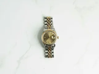 Rolex Datejust 1601 36mm Rose gold and Stainless steel Golden