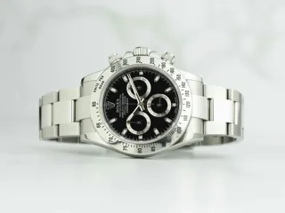 Rolex Daytona 116520 40mm Stainless steel Black