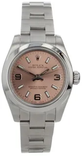 Rolex Oyster Perpetual 26 176200 26mm Stainless steel salmon