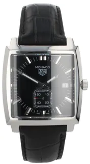 TAG Heuer Monaco WAW131A Stainless steel Black