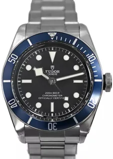 Tudor Heritage Black Bay Stainless steel Black