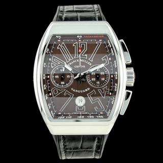 Franck Muller Vanguard V45CCDT 44mm Stainless steel Brown