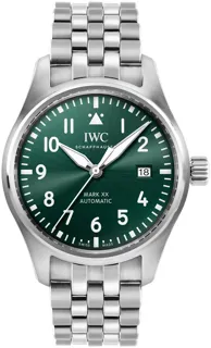 IWC Pilot IW3282-06 Stainless steel Green