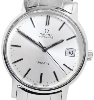 Omega Genève 166.0163 35mm Stainless steel Silver