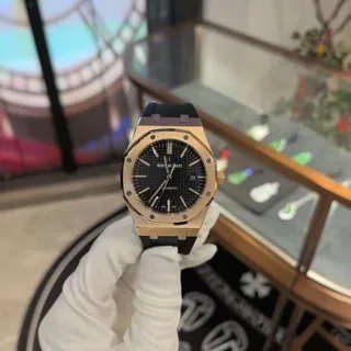 Audemars Piguet Royal Oak Selfwinding 15400OR.OO.D002CR.01 ( OAK  ) 41mm Rose gold Black