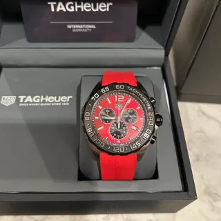 TAG Heuer Formula 1 CAZ101AN.FT8055 43mm Stainless steel Red