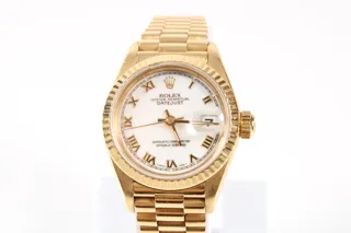 Rolex Lady-Datejust 69178 Yellow gold White