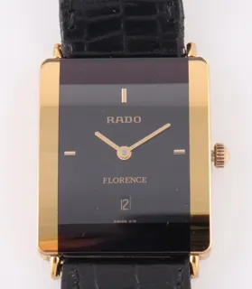 Rado Florence 160.3605.5N 23mm Stainless steel and Gold-plated Black