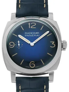 Panerai Radiomir 1940 PAM 00932 47mm Stainless steel Blue