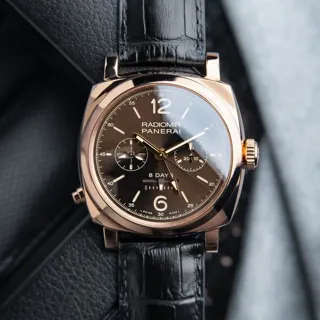 Panerai Radiomir 1940 PAM 00502 45mm Red gold Brown