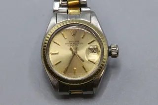 Rolex Oyster Perpetual Date Stainless steel and gold Golden