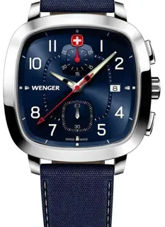 Wenger 01.1933.110 40mm Steel Blue