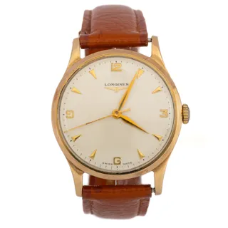 Longines 33mm 9K gold